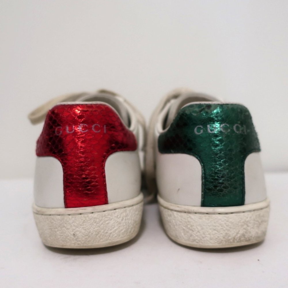 Gucci Ace Safety Pin Low Top Sneakers - Picture 10 of 14